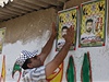 Palestina slaví: mu vylepuje plakáty s portrétem vznného Palestince