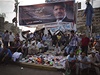 Stoupenci bývalého egyptského prezidenta Mursího. 