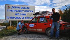 Vítá nás Srbsko, ale byli jsme na hranicích Bosny a Hercegoviny