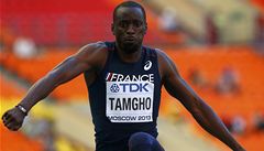 Francouzský trojskokan Teddy Tamgho 