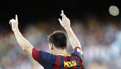 Fotbalista Barcelony Lionel Messi