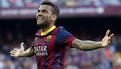 Fotbalista Barcelony Daniel Alves