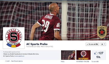Facebook AC Sparta Praha.