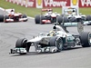 Britský pilot formule 1 Lewis Hamilton ze stáje Mercedes