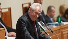 Miloš Zeman sdělil senátorům, že nevěří Nejvyššímu soudu. | na serveru Lidovky.cz | aktuální zprávy
