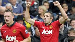 Jedna z nejvtích hvzd Premier League - Robin Van Persie.
