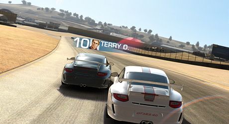 Real Racing 3  závodnická hra na platformu Android.