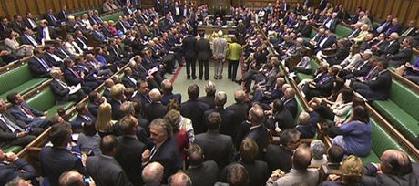 Britský parlament. Ilustraní snímek