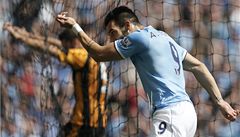 Manchester City - Hull. Alváro Negredo
