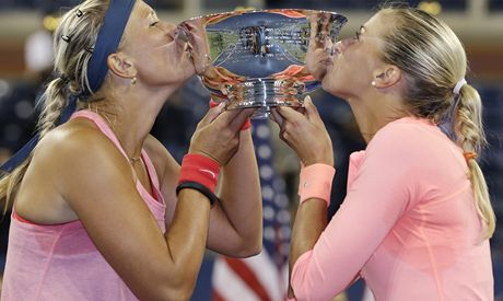 Hlaváková s Hradeckou jsou ampionkami US Open ve tyhe.