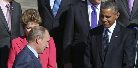 Ruský prezident Vladimir Putin se seel se svým americkým protjkem Barackem Obamou