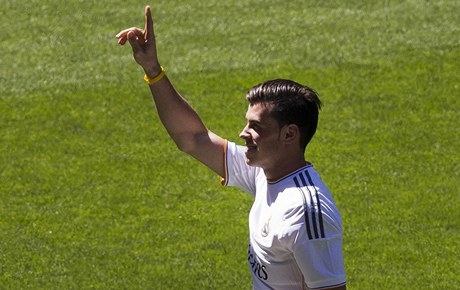 Fotbalista Realu Madrid Gareth Bale