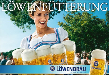 Pivovar Löwenbräu.