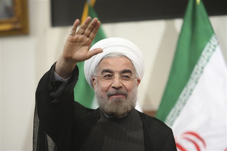 Íránský prezident Hasan Rúhání