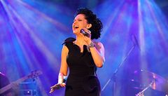 Lucie Bílá na svém koncert�.