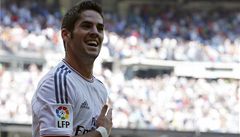 Isco slaví gól.