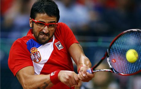 Janko Tipsarevi pi Davis Cupu.