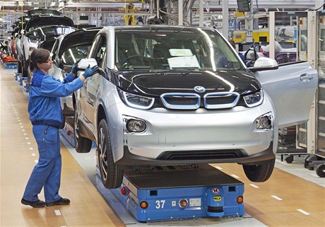 Výroba BMW i3.