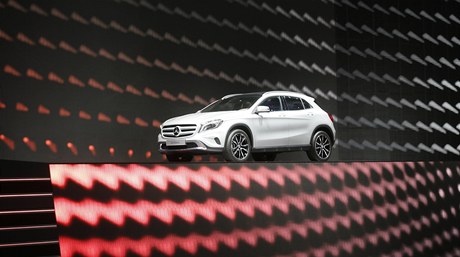 Terénní v�z SUV Mercedes GLA byl prezentován na frankfurtském autosalonu. 
