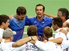 eský tým slaví postup do finále Davis Cupu.