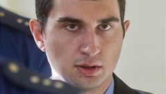 Zbyn�k Prokop, odsouzený za vra�du mladého páru v Kr�i.