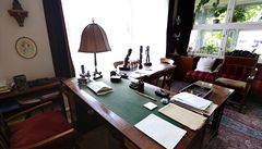 Pracovna Olgy Scheinpflugové.