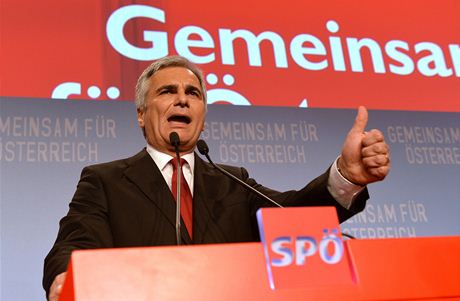 Rakouský kanclé dkuje za podporu ve volbách.