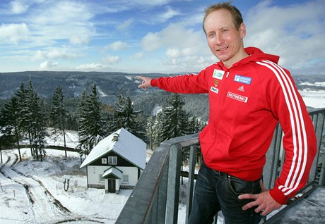 Český běžec na lyžích Lukáš Bauer