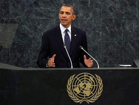 Projev Baracka Obamy na zasedání Valného shromádní OSN v New Yorku
