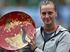 Kvitová vyhrála turnaj v Tokiu.