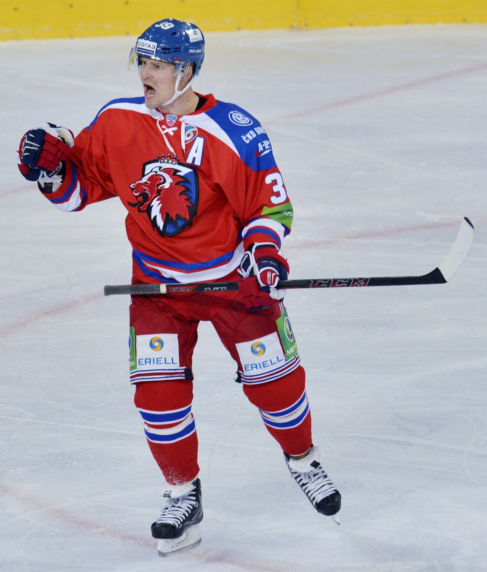 Hokejista Niko Kapanen ze Lva Praha