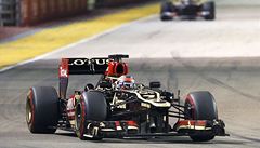 Finský pilot formule 1 Kimi Räikkönen z Lotusu