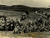 Jednotka Wehrmachtu pi oekávání píkazu k pekroení eskoslovenských hranic.