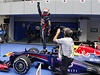 Nmecký pilot formule 1 Sebastina Vettel z Red Bullu vyhrál Velkou cenu v Koreji