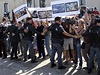 Obyvatelé Lampedusy protestují proti imigraní politice EU