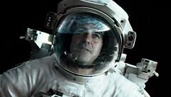 Sci-fi snímek Gravitace s Georgem Clooneym v hlavní roli.