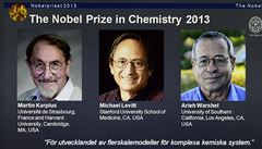 Nobelovu cenu získal Martin Karplus, Michael Levitt a Arieh Warshel. 