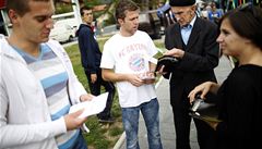 Obyvatele Bosny a Hercegoviny pipravovala na zlomové sítání lidu mohutná informaní kampa.