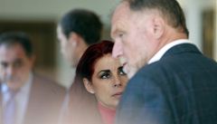 Kateina Pancová dorazila tentokrát k soudu bez pout.