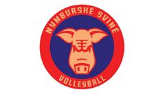 Logo volejbalového klubu v Nymburce "Nymburské svin".