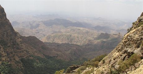 Park patí díky rozsáhlé erozi na Etiopské náhorní ploin divácky k vbec...