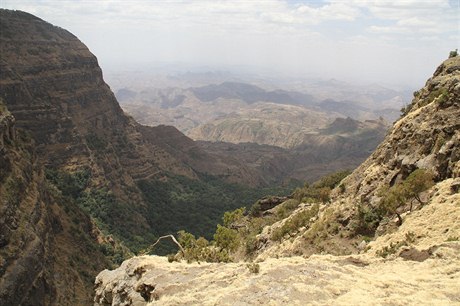 Park patí díky rozsáhlé erozi na Etiopské náhorní ploin divácky k vbec...