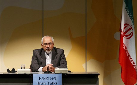 Íránský ministr zahranií Mohammad Davád Zaríf v enev