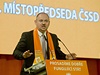 Statutární místopedseda SSD Michal Haek vystoupil na programovém shromádní strany.