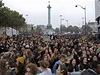 Demonstrace francouzských stedokolák