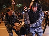 Policie v Moskv musela rozhánt rasové nepokoje. 