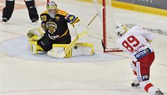 Slavia - Litvínov. R��i�ka Francouze neprost�elil.