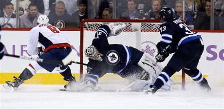 eský branká Winnipegu Jets Ondej Pavelec