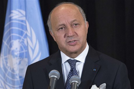 Francouzský ministr zahranií Laurent Fabius