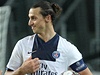 Fotbalista Paris. St. Germain Zlatan Ibrahimovi